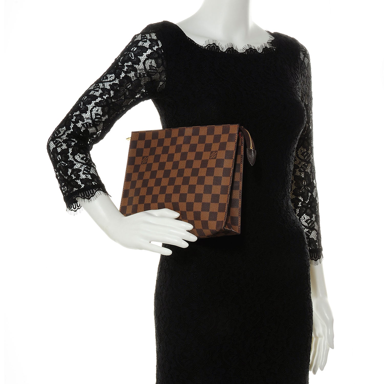 Louis Vuitton Damier Ebene Toiletry Pouch 26 2 of 7