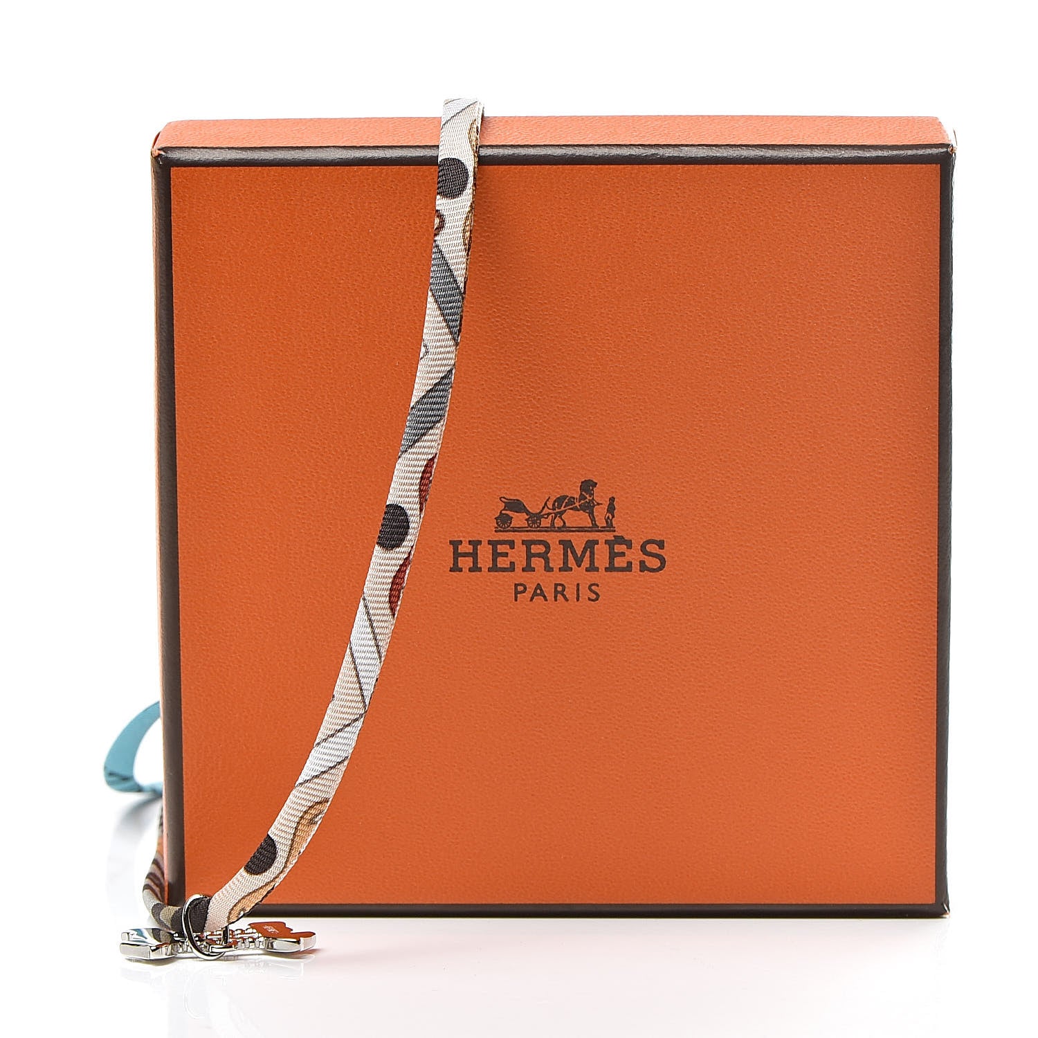 Hermes Silk Tourbillon de Couleurs Bracelet 6 of 6