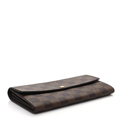 Louis Vuitton Damier Ebene Sarah Wallet 4 of 7