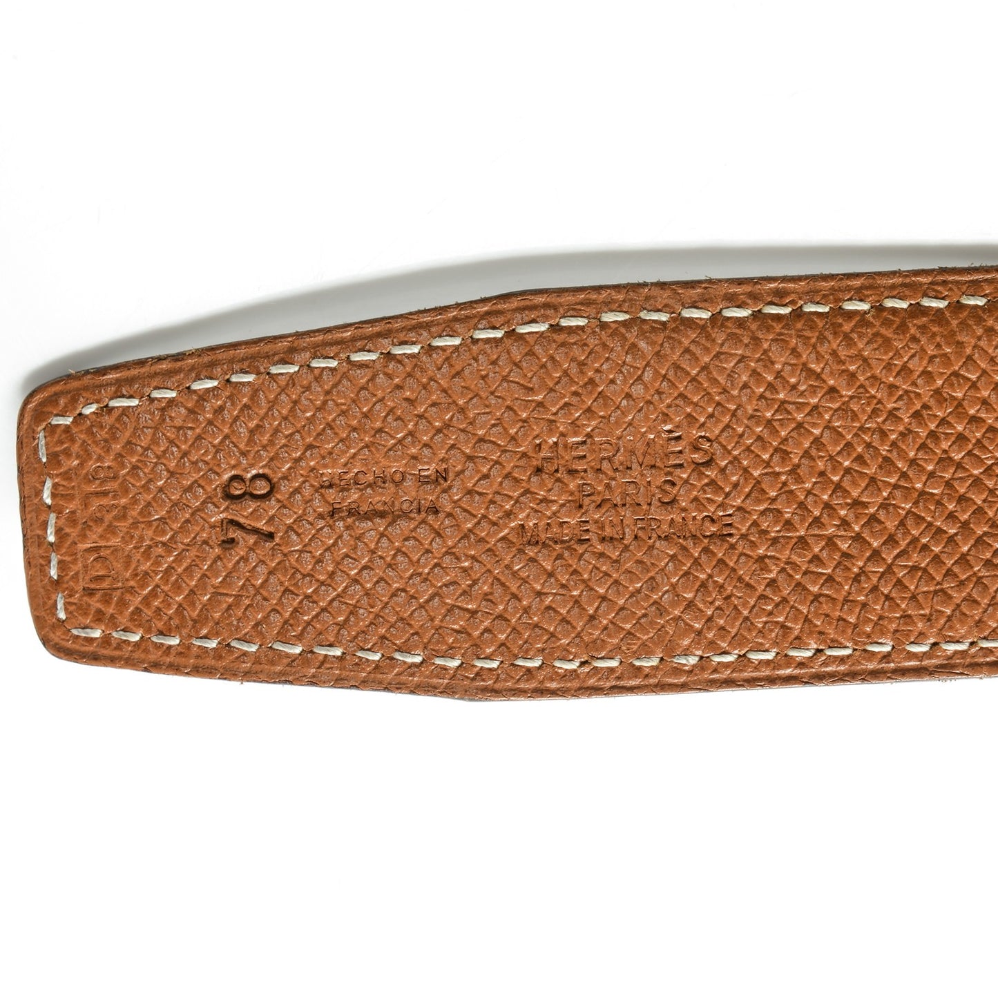 Epsom Box 32mm Belt Strap 78 Gold Black