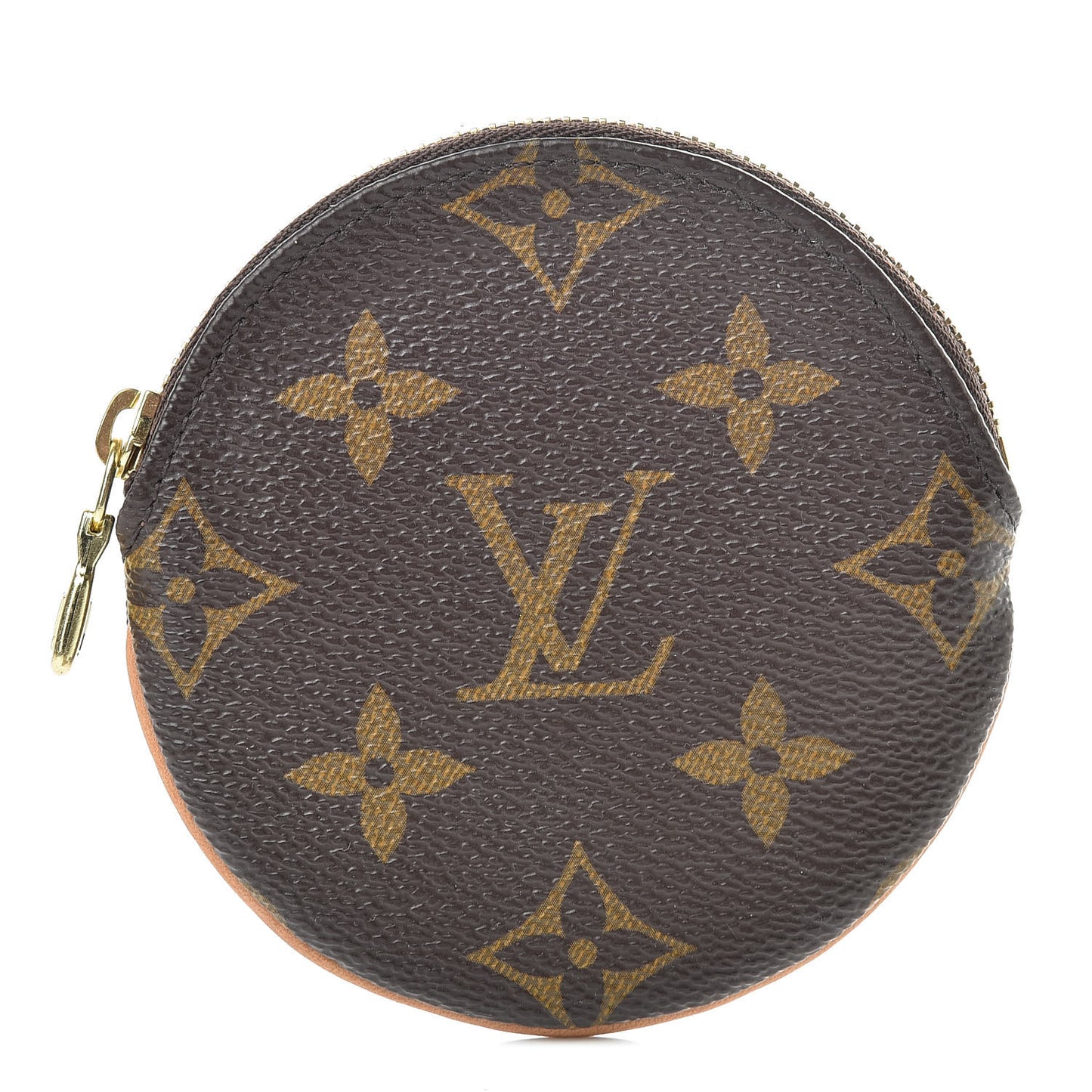 Monogram Round Coin Purse