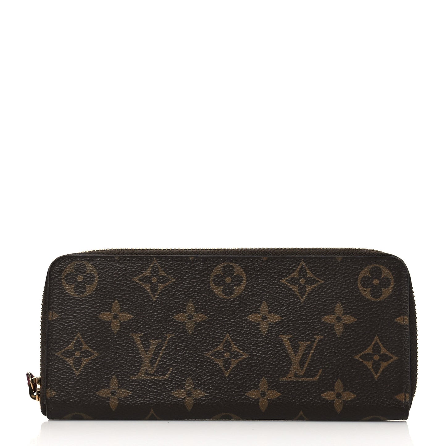 Monogram Clemence Wallet Fuchsia