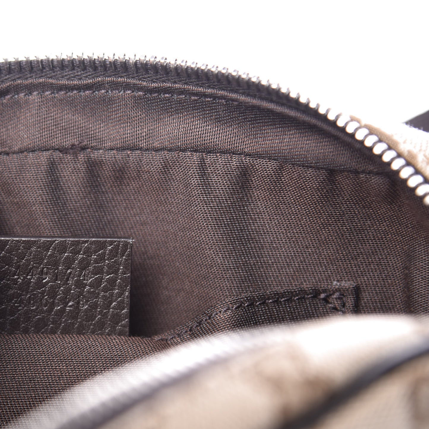 Monogram Belt Bag Dark Brown