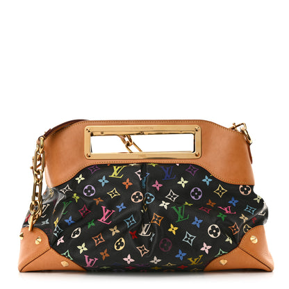 Louis Vuitton Monogram Multicolor Judy MM Black 1 of 12