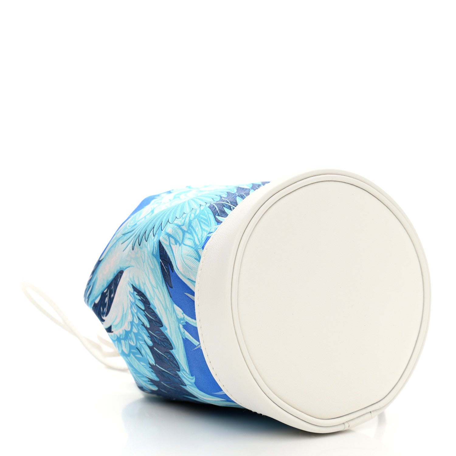Hermes Silk Swift Flamingo Party Small Soie Cool Mykonos White 3 of 10