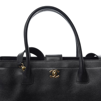 Chanel Calfskin Cerf Executive Shopper Tote Black 13 of 13