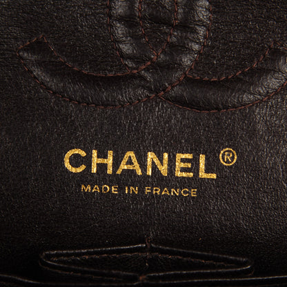 Chanel Tweed Quilted Small Double Flap Blue 7 of 13