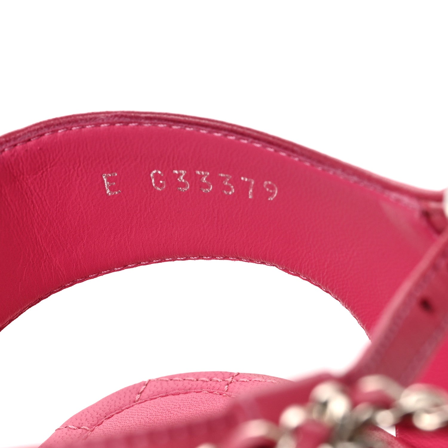 Chanel Lambskin CC Logo Thong Flat Sandals 36 Pink 8 of 9