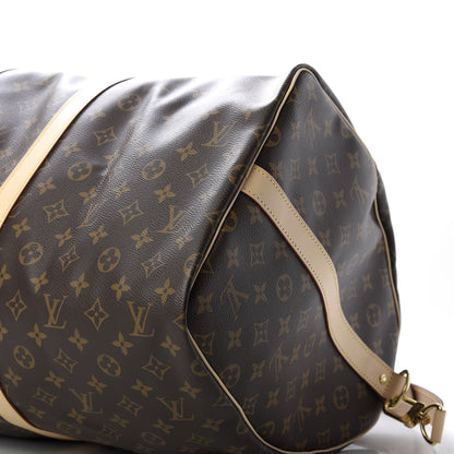 Louis Vuitton Monogram Keepall Bandouliere 55 6 of 8
