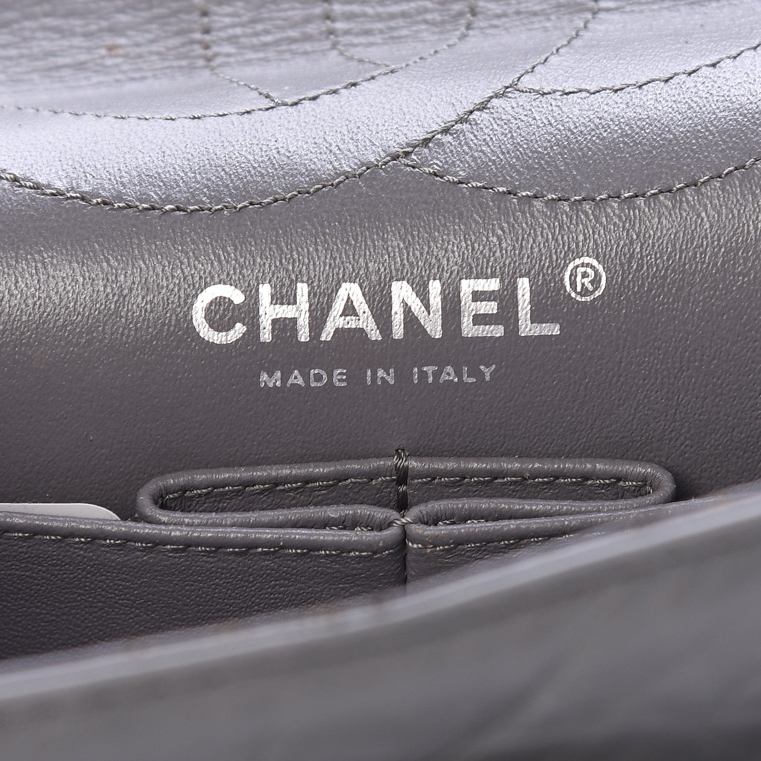 Chanel Aged Calfskin Quilted 2.55 Reissue 226 Flap Dark Grey 6 of 11