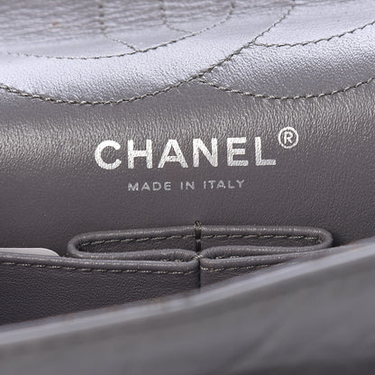 Chanel Aged Calfskin Quilted 2.55 Reissue 226 Flap Dark Grey 6 of 11