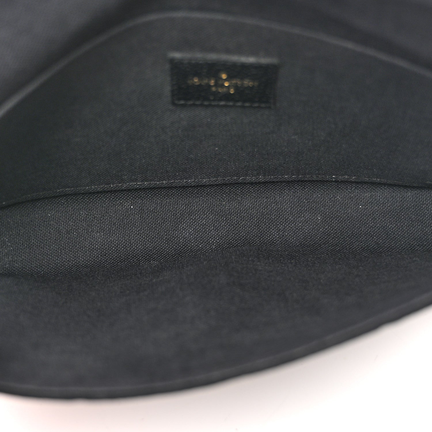 Louis Vuitton Empreinte Pochette Felicie Chain Wallet Black 6 of 14