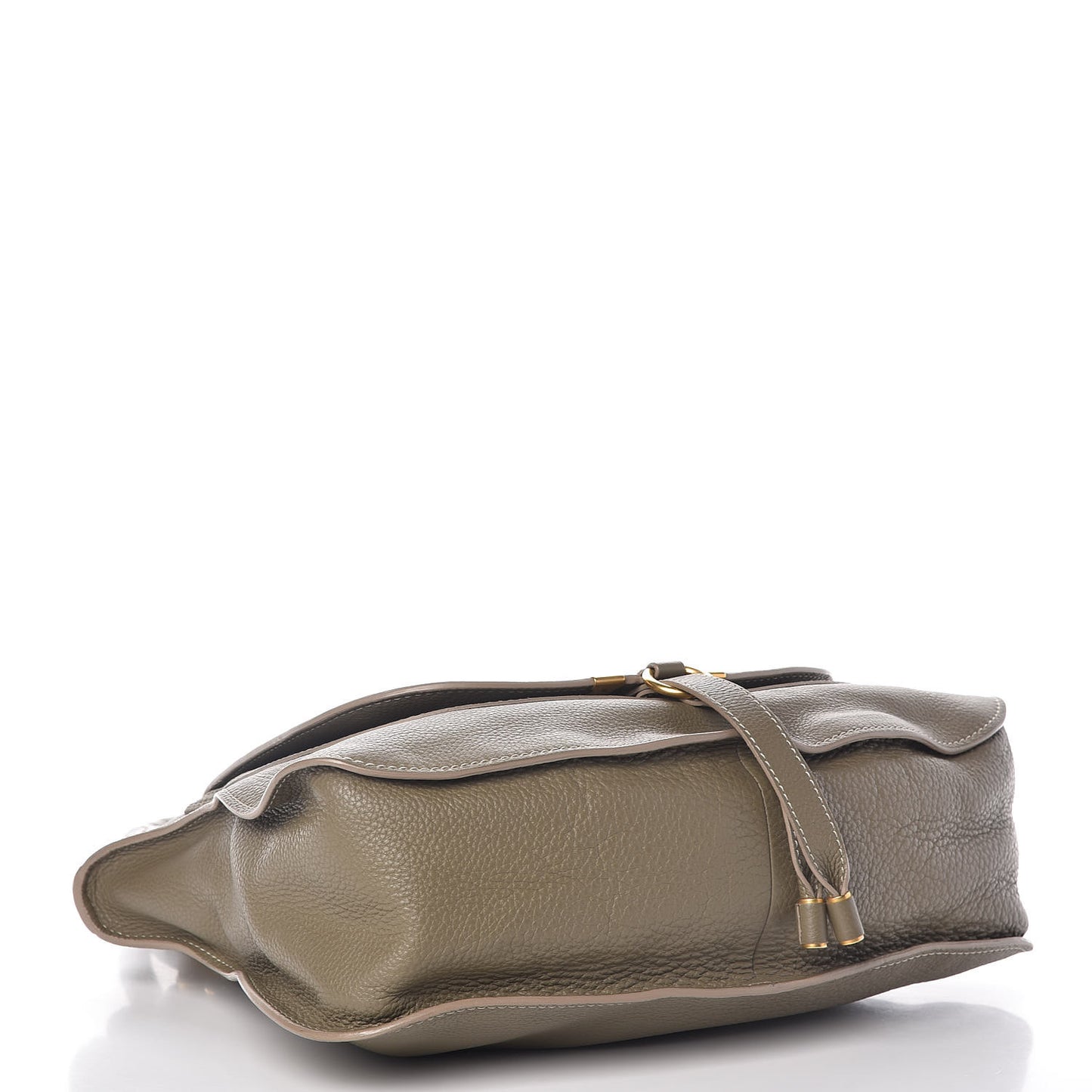 Calfskin Medium Marcie Satchel Baobab Green