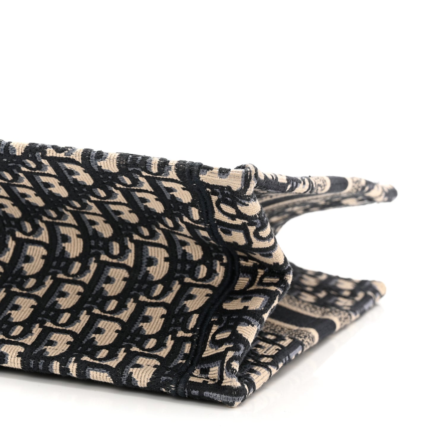 Oblique Medium Book Tote Blue Multicolor