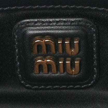 Miu Miu Calfskin Mini Arcadie Top Handle Bag Black 6 of 9