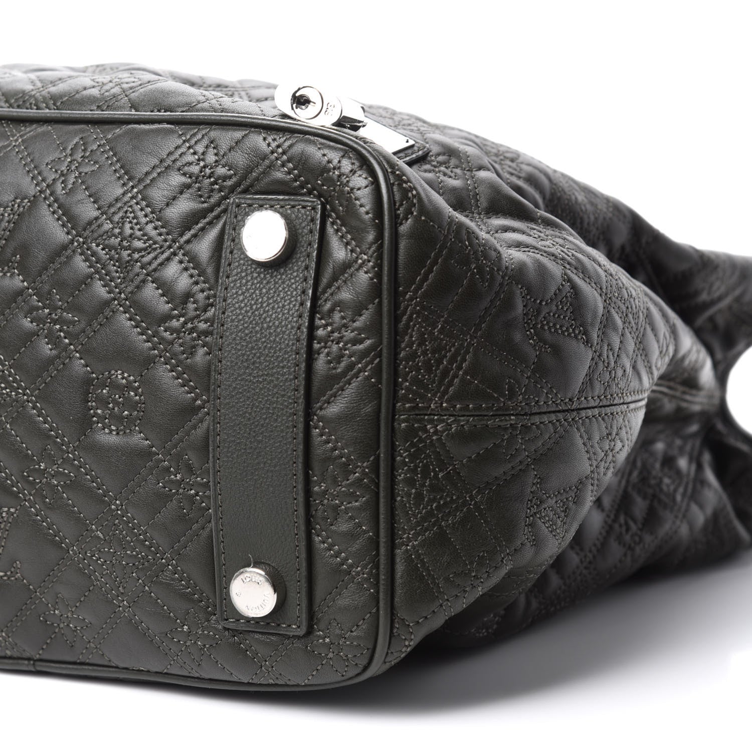 Louis Vuitton Monogram Lambskin Antheia Lilia PM Vert Bronze 7 of 11