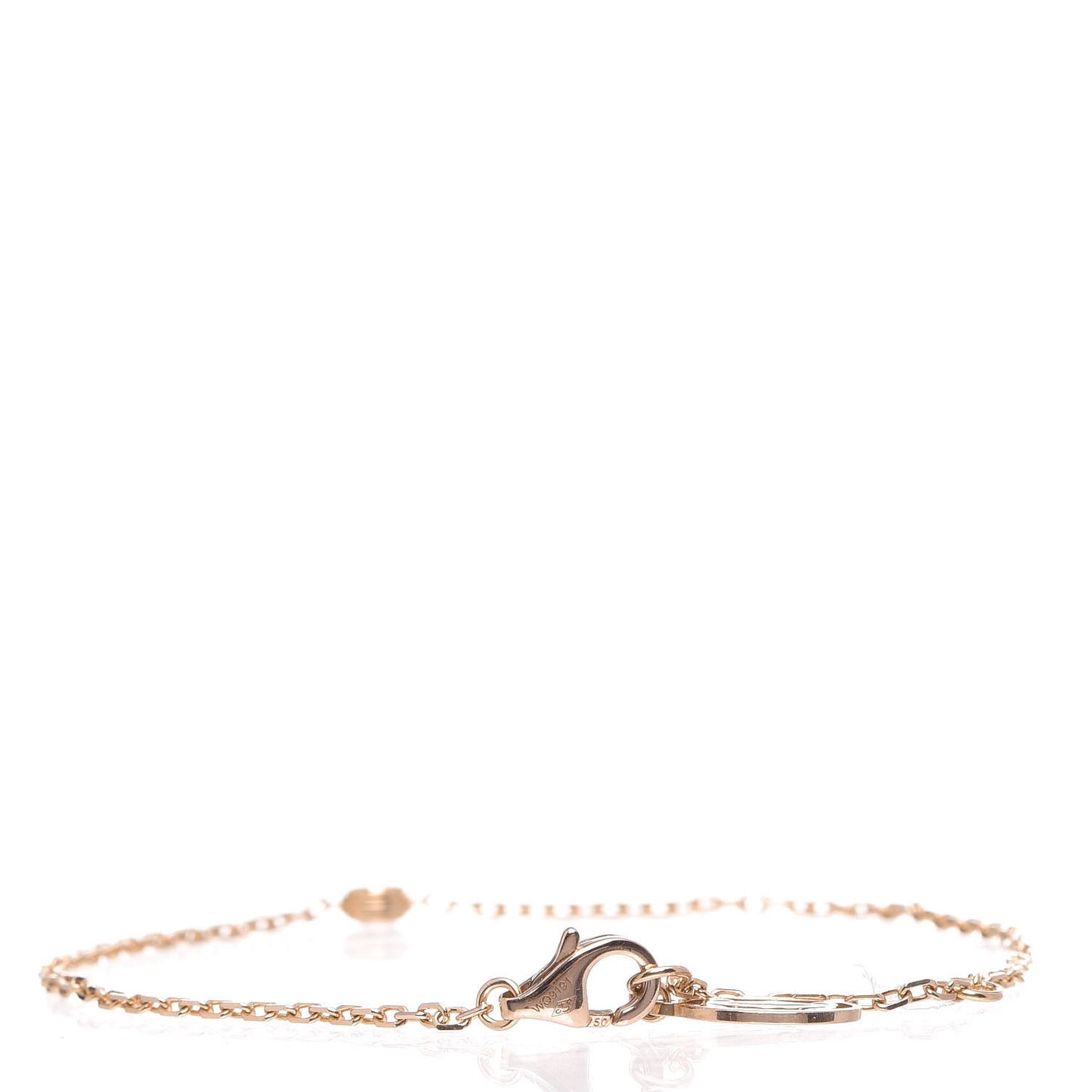 18K Pink Gold Pink Sapphire D'Amour Bracelet