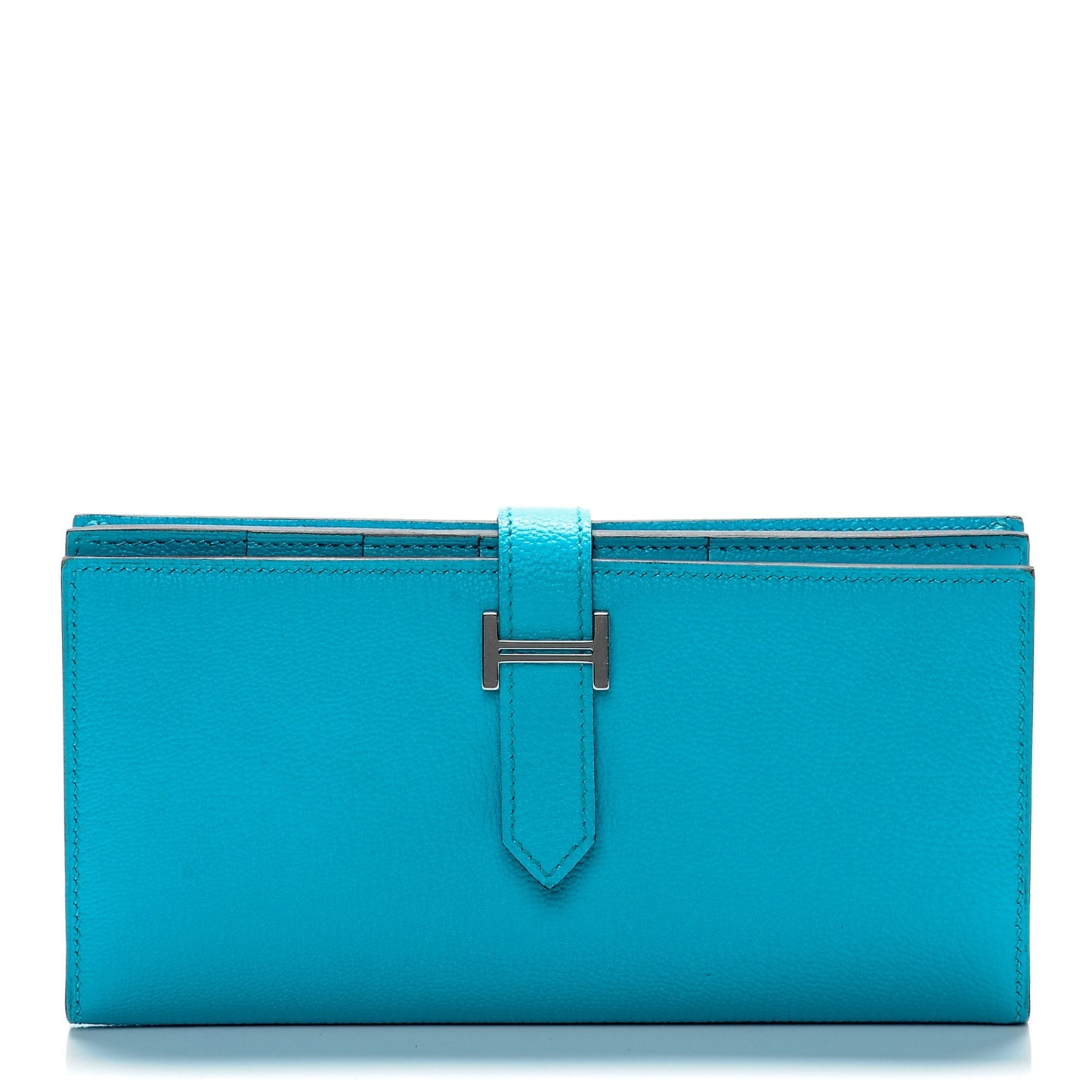 Chevre Mysore Bearn Wallet Bleu Azteque