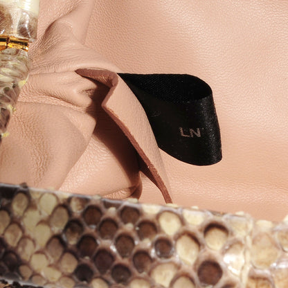 Prada Python Clutch Stone 9 of 11