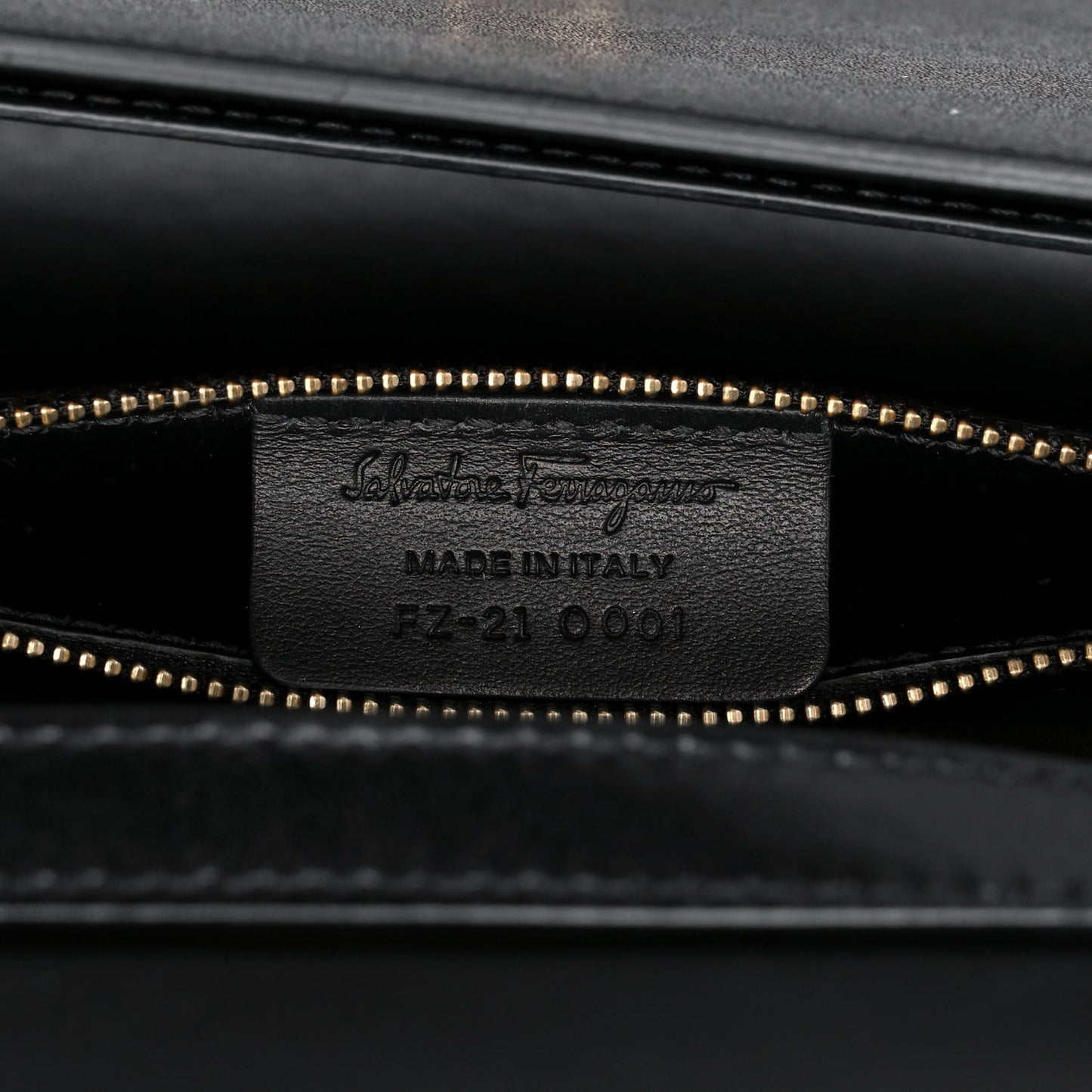 Calfskin Studded Vara Bow Bag Black