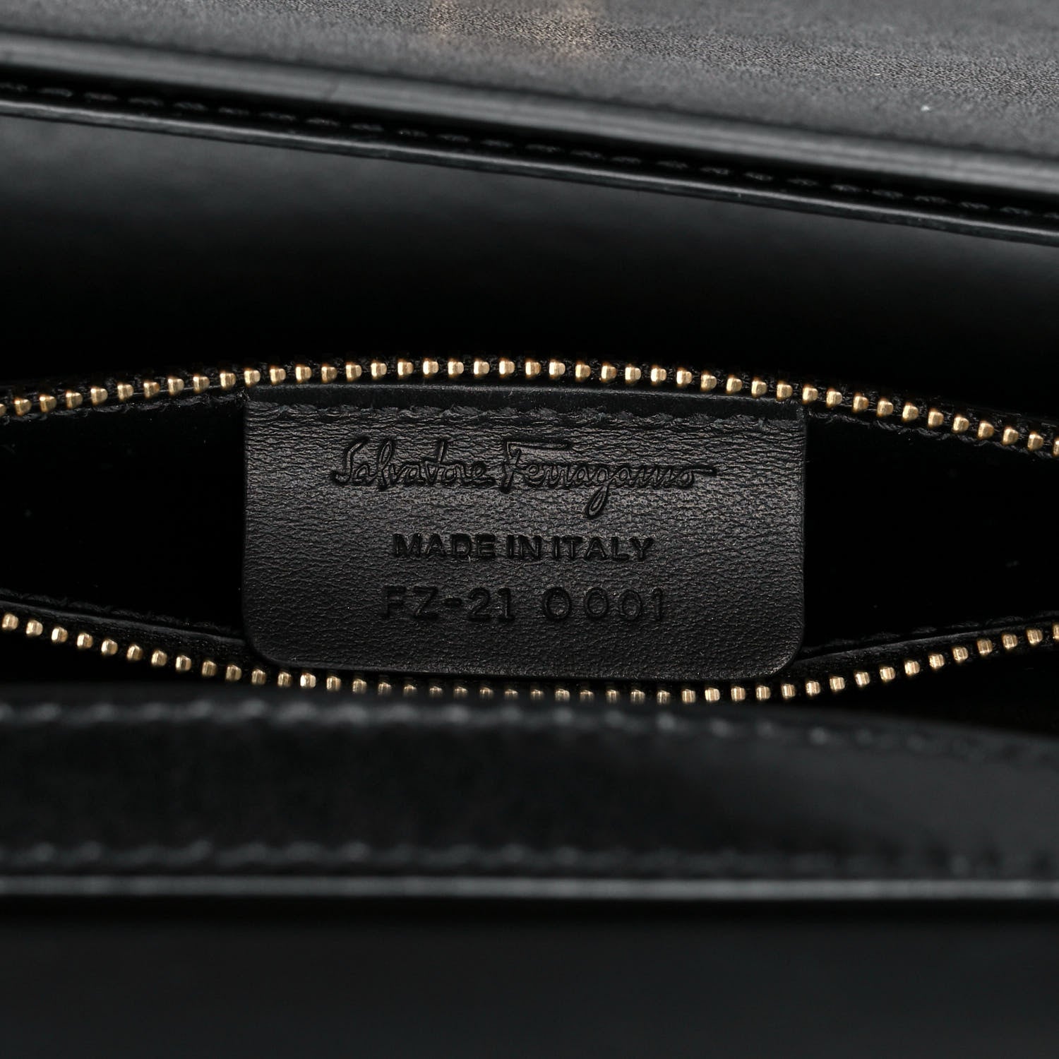 Salvatore Ferragamo Calfskin Studded Vara Bow Bag Black 8 of 11