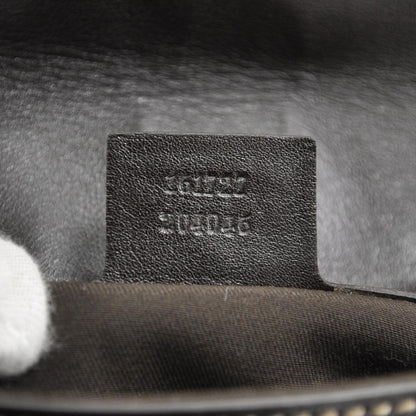 Gucci Leather Britt Shoulder Bag Dark Brown 8 of 8