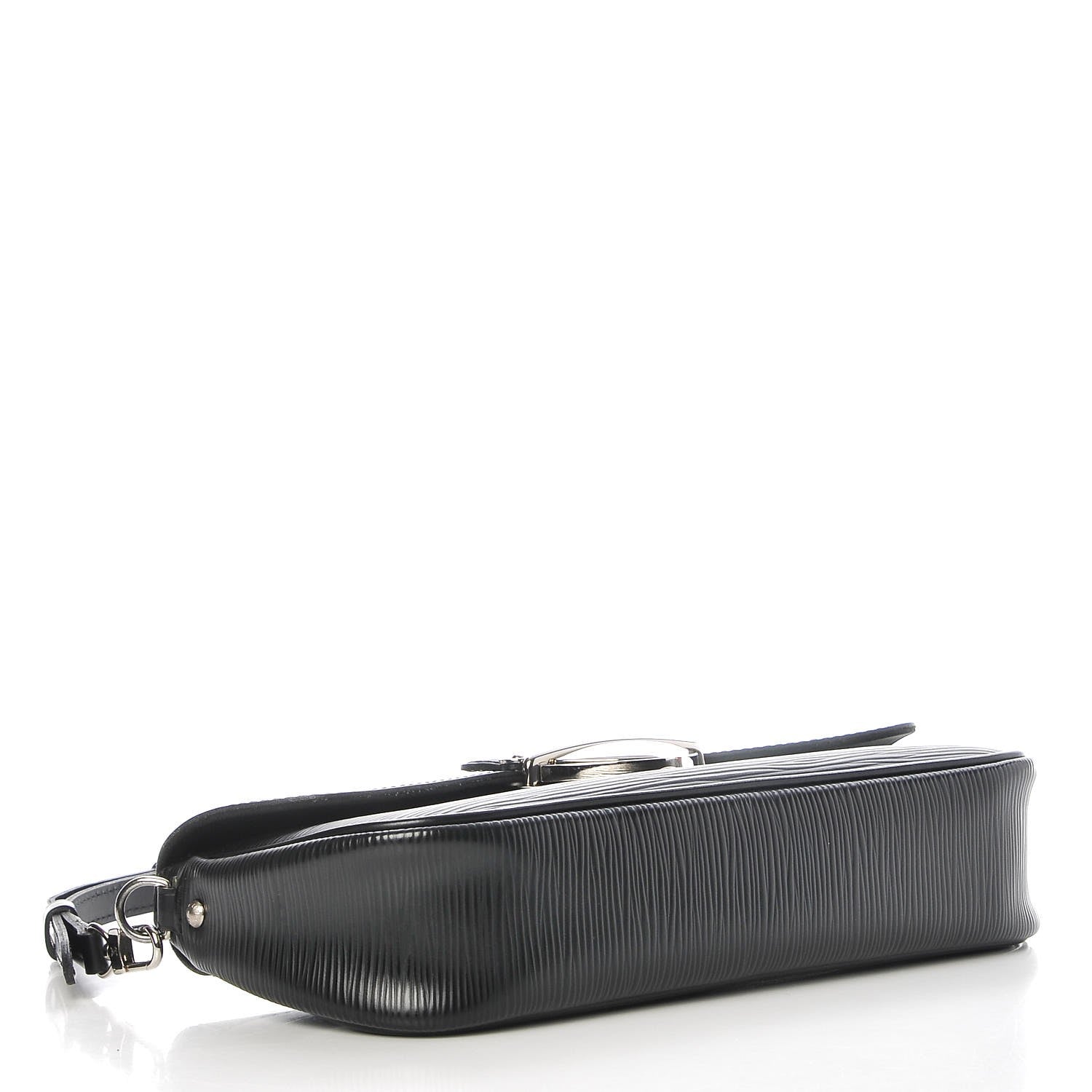 Louis Vuitton Epi Montaigne Clutch Black 4 of 7