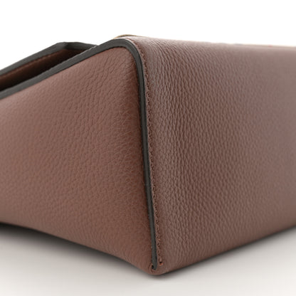 Burberry Calfskin Vintage Check Note Crossbody Bag Tan 9 of 10