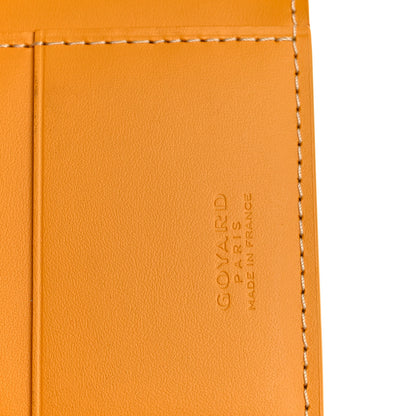 Goyard Goyardine Grenelle Passport Wallet Yellow 6 of 7