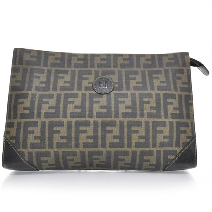 Fendi Zucca Cosmetic Pouch Tobacco 1 of 8