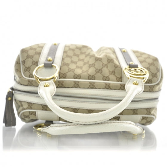 Gucci Monogram Interlocking Medium Boston 4 of 9