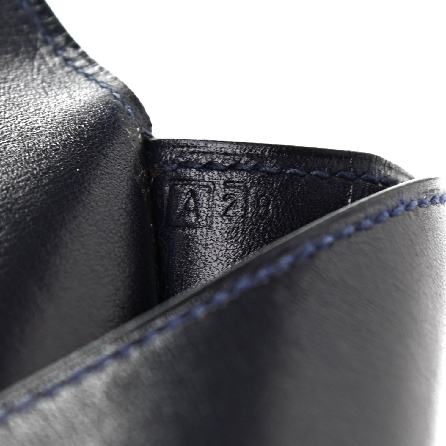 Hermes Box Pochette Rio Bleu Marine 7 of 12