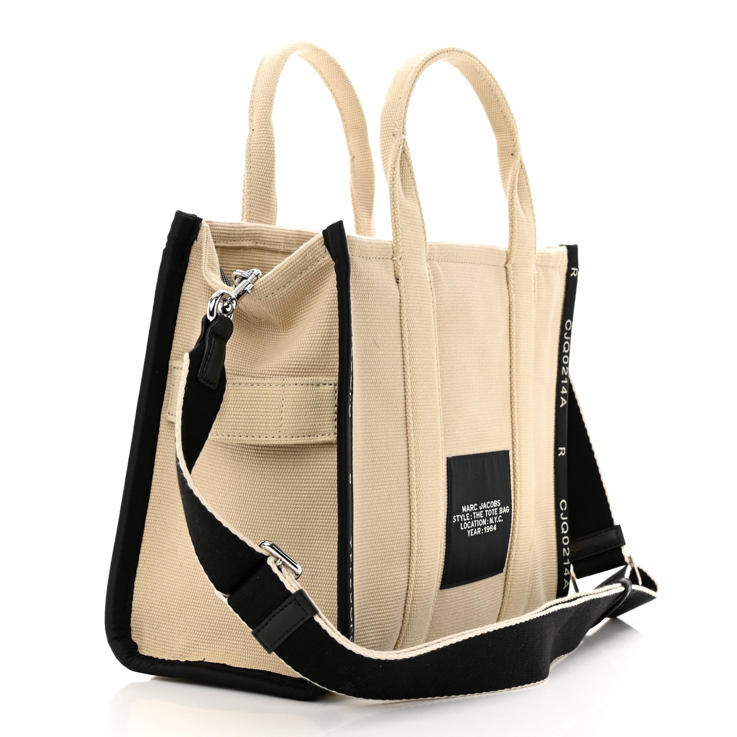Jacquard Medium The Traveler Tote Bag Warm Sand