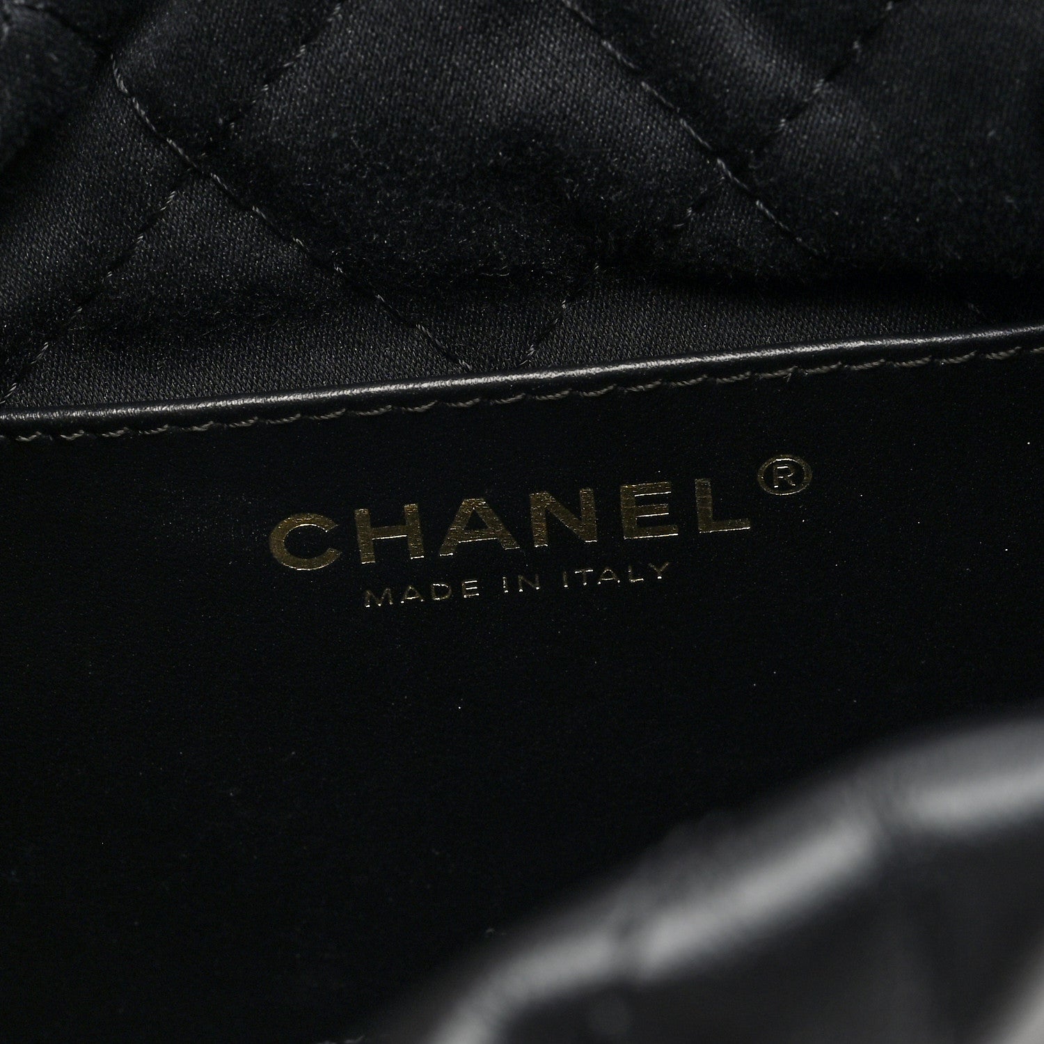 Chanel Shiny Calfskin Quilted Mini Chanel 22 Black 6 of 10