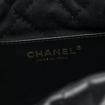 Chanel Shiny Calfskin Quilted Mini Chanel 22 Black 6 of 10