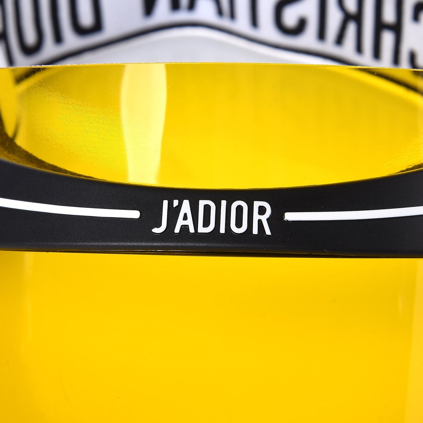 DiorClub1 Sun Visor Yellow