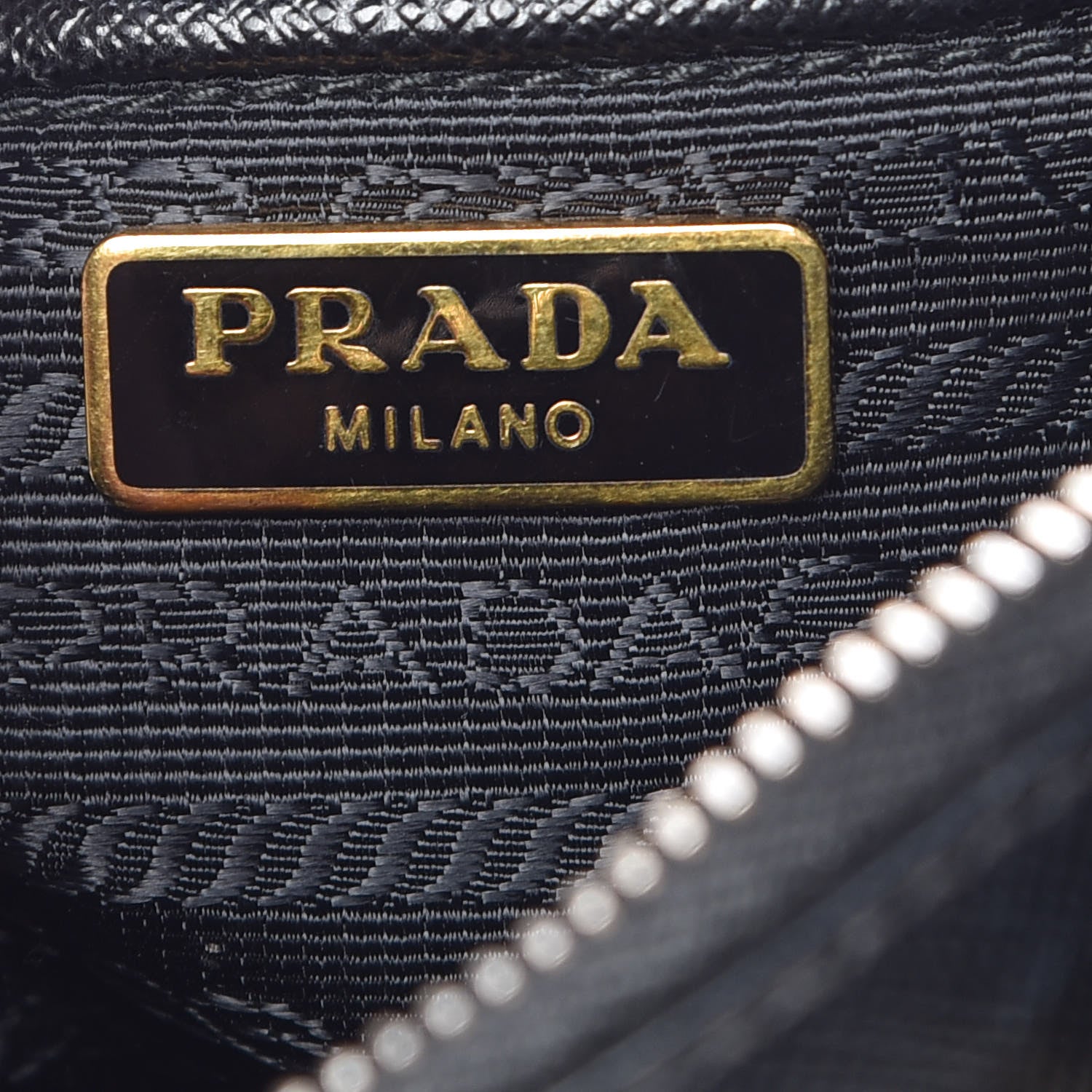Prada Saffiano Lux Mini Promenade Tote Black 6 of 9