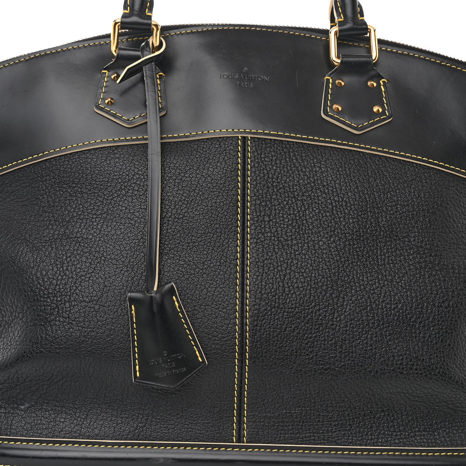 Louis Vuitton Suhali Lockit MM Black 8 of 12