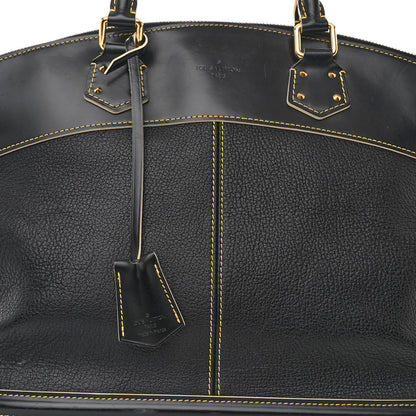 Louis Vuitton Suhali Lockit MM Black 8 of 12