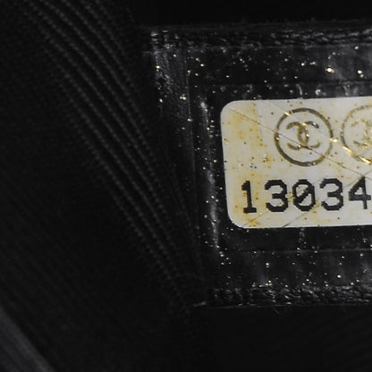 Chanel Vinyl Stretch Spirit Bowler Black 7 of 7