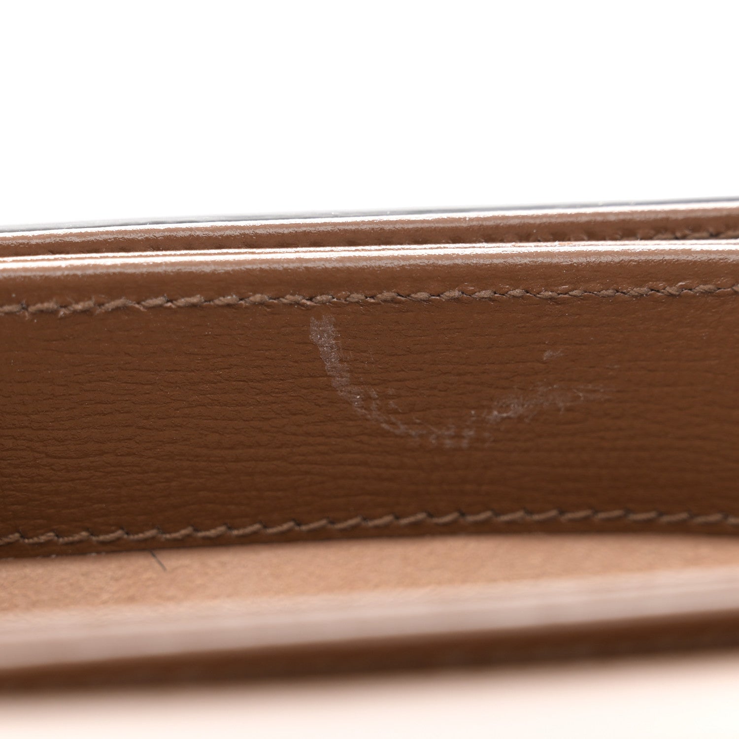 Gucci GG Supreme Monogram Horsebit 1955 Belt Bag Beige Brown Sugar 11 of 12