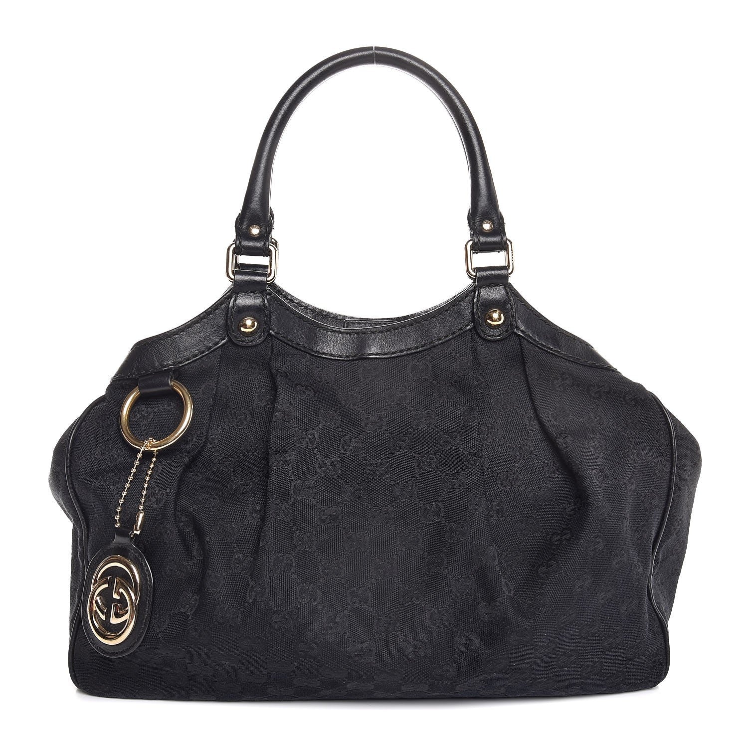 Gucci Monogram Medium Sukey Black 1 of 7
