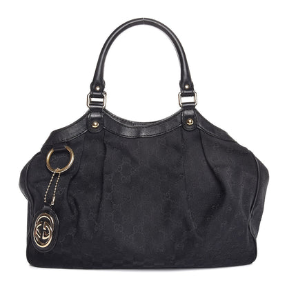 Gucci Monogram Medium Sukey Black 1 of 7