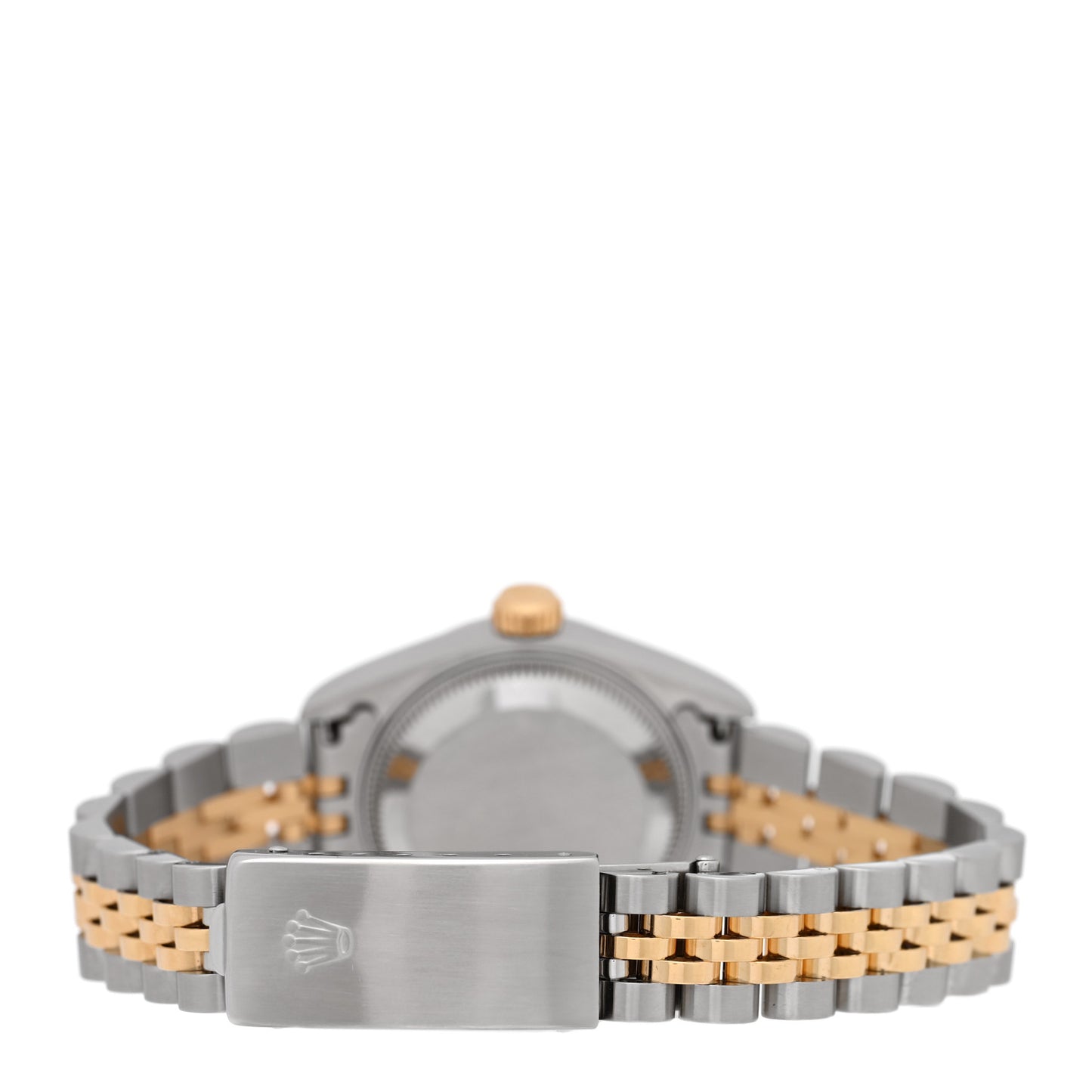 Stainless Steel 18K Yellow Gold Diamond 26mm Oyster Perpetual Datejust Watch Champagne 69173
