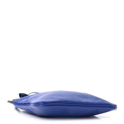 Hermes Milo Lambskin Swift Mini Aline Bleu Electrique 4 of 9