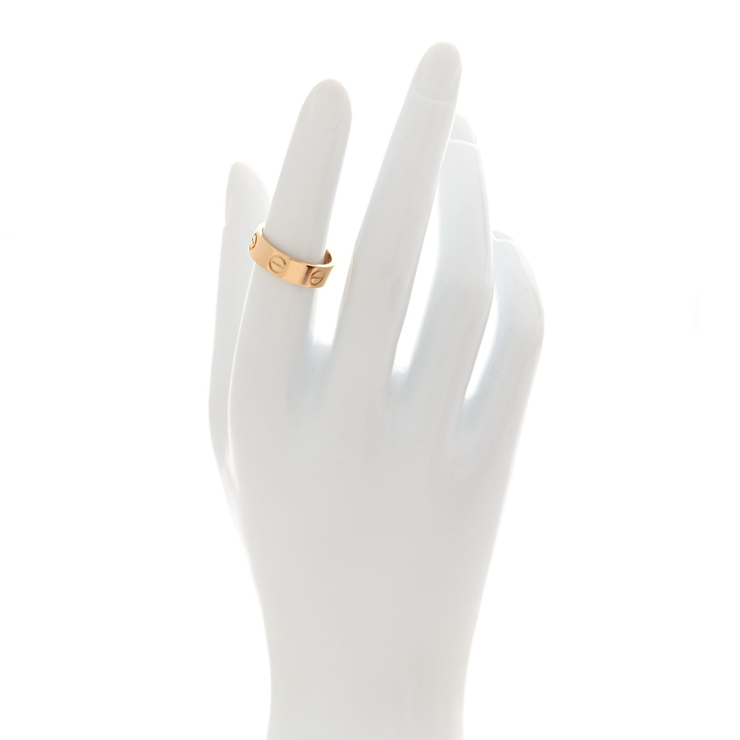 18K Yellow Gold 5.5mm LOVE Ring 51 5.75