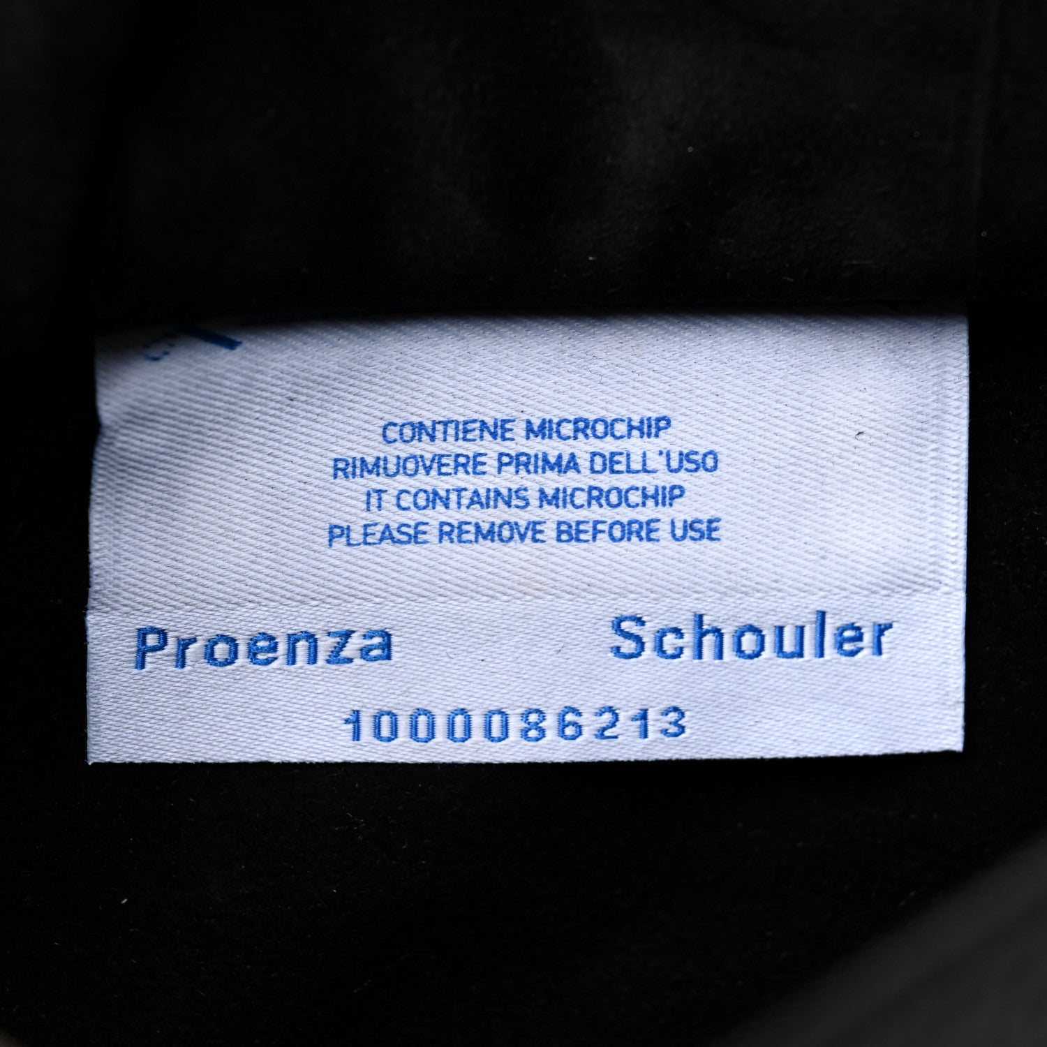 Proenza Schouler Pebbled Calfskin Extra Small Courier Black 5 of 8