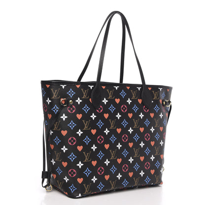 Louis Vuitton Game On Neverfull MM Black 3 of 8