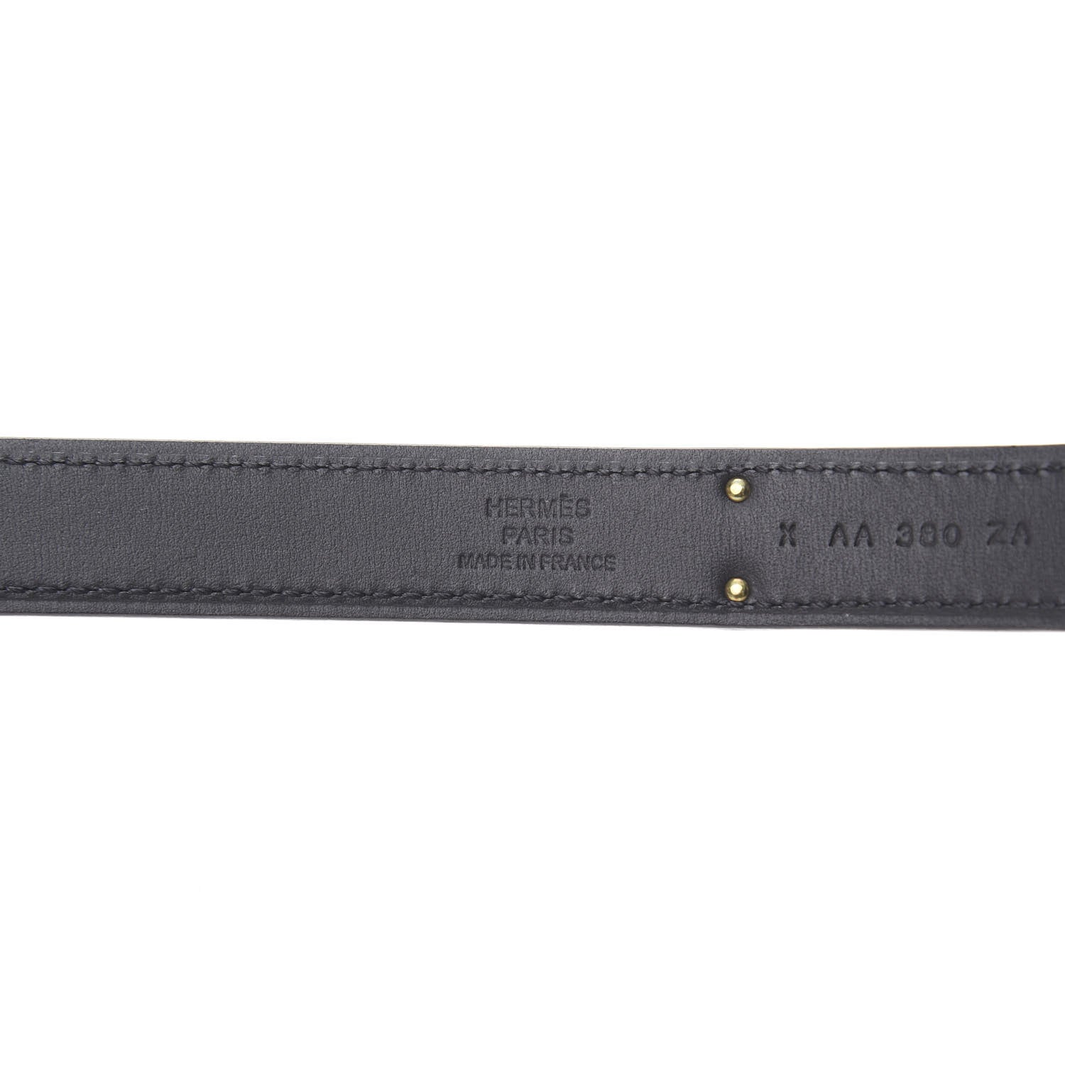 Hermes Epsom Kelly Belt Black 3 of 5