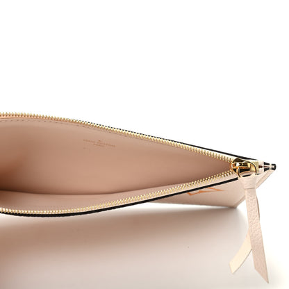 Louis Vuitton Empreinte Monogram Giant By The Pool Felicie Pochette Chain Wallet Cream Saffron 5 of 10